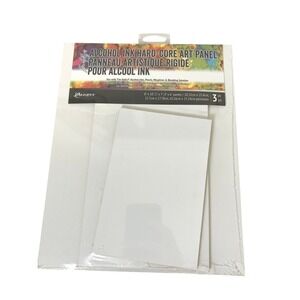 Tim Holtz Alcohol Ink Hard Core Art Panels New Mixed Media Art Crafting